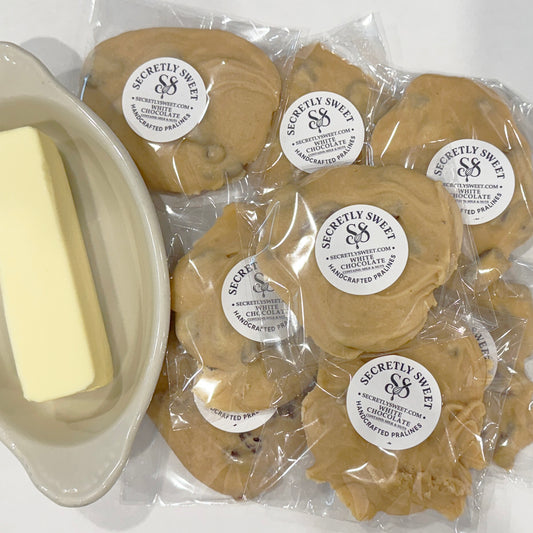 White Chocolate Creamy & Buttery Pralines (NEW)